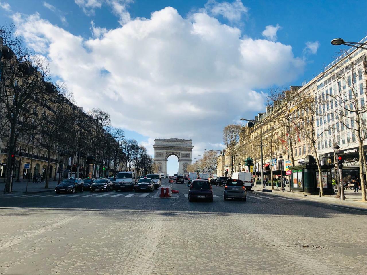 Апартаменты Arc De Triomphe-Carnot Luxury & Design Париж Экстерьер фото